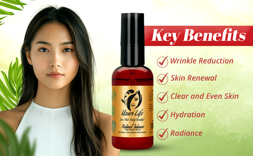 Uzuri Life Complete Face, Hair & Body Care Set - Natural Skincare Solutions