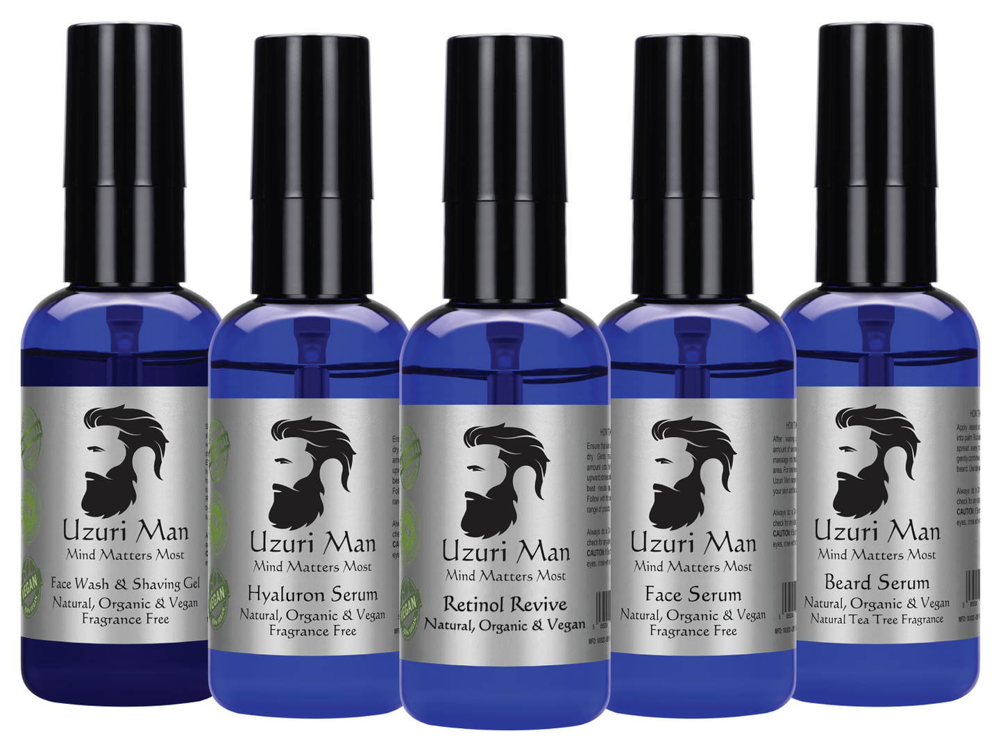 Men's Organic Retinol Revive Serum - Hydrating, Vegan, Anti-Aging/wrinkles 50ml
