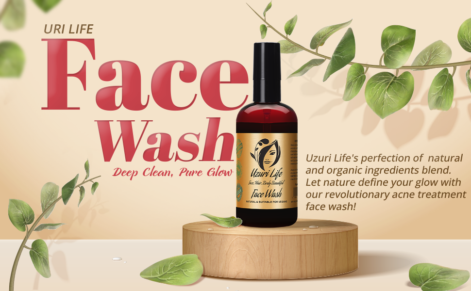 Charcoal Face Wash - Activated Detox, Anti-Aging & Acne Treatment