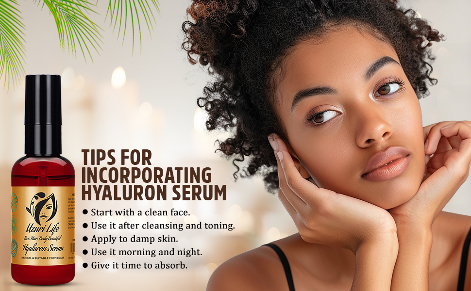 Organic Hyaluron Serum - Hydrating, Vegan, Anti-Aging/wrinkles, Unisex 50ml