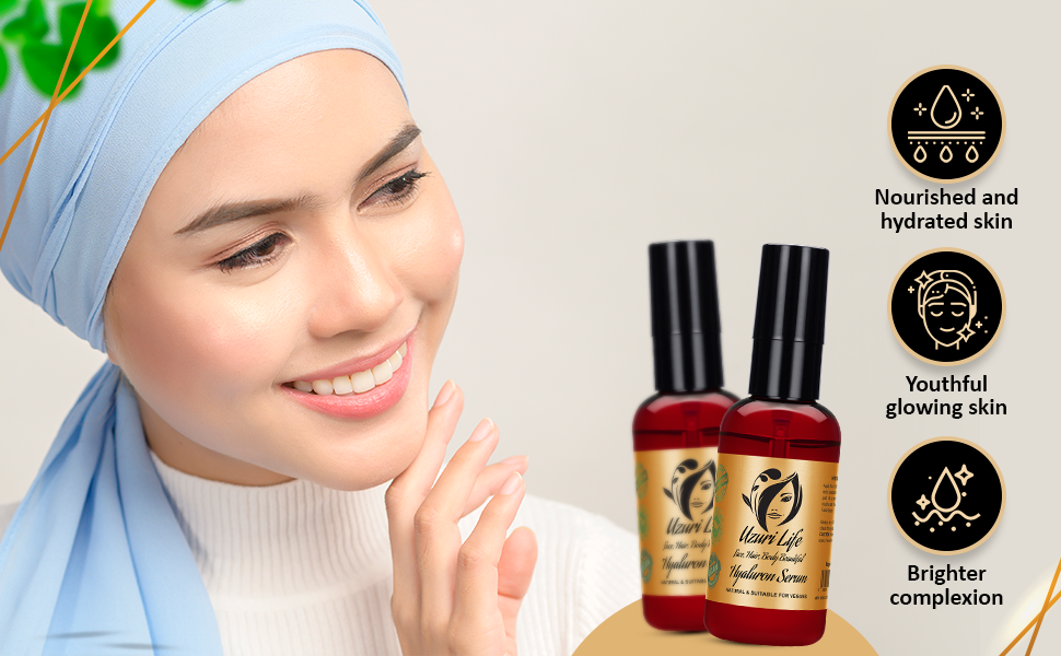 Organic Hyaluron Serum - Hydrating, Vegan, Anti-Aging/wrinkles, Unisex 50ml