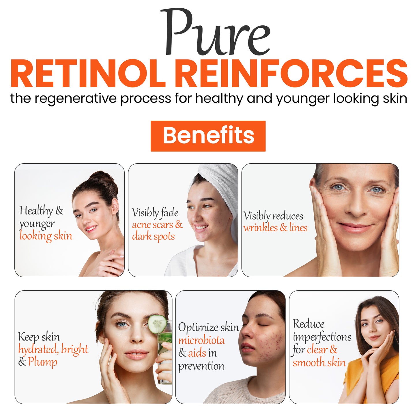 Uzuri Life Retinol Intense Serum - Anti-Wrinkle, Hydrating, Vegan, All Skin Types